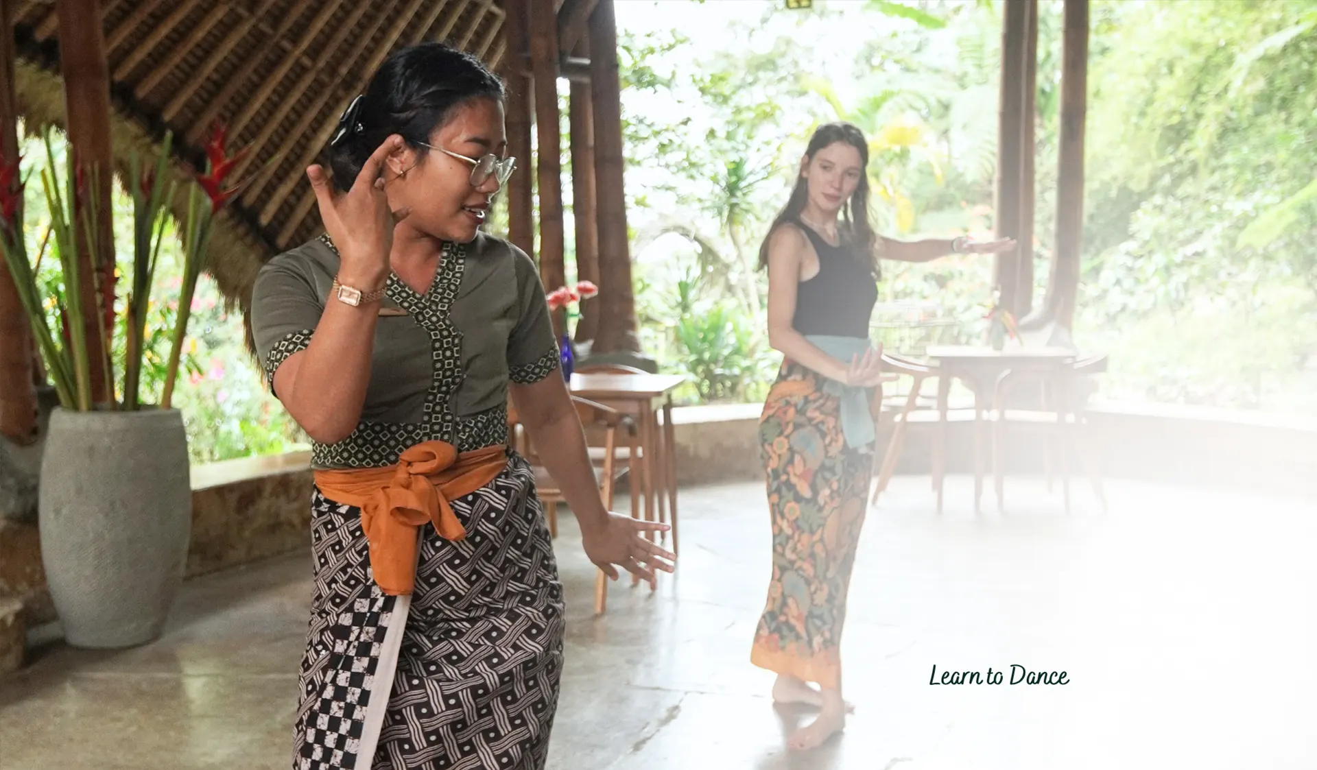 Balinese dance learning
